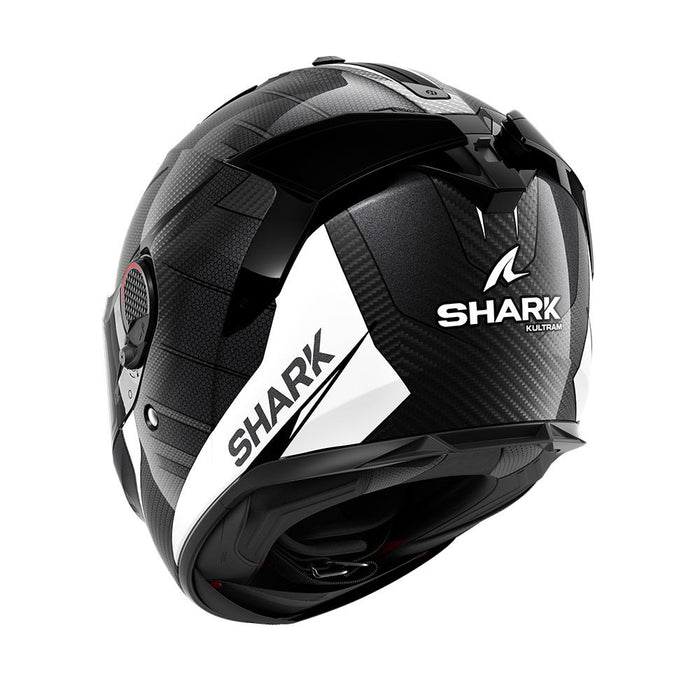 Shark Spartan Gt Pro Kultram Carbon White Black Top Two Moto