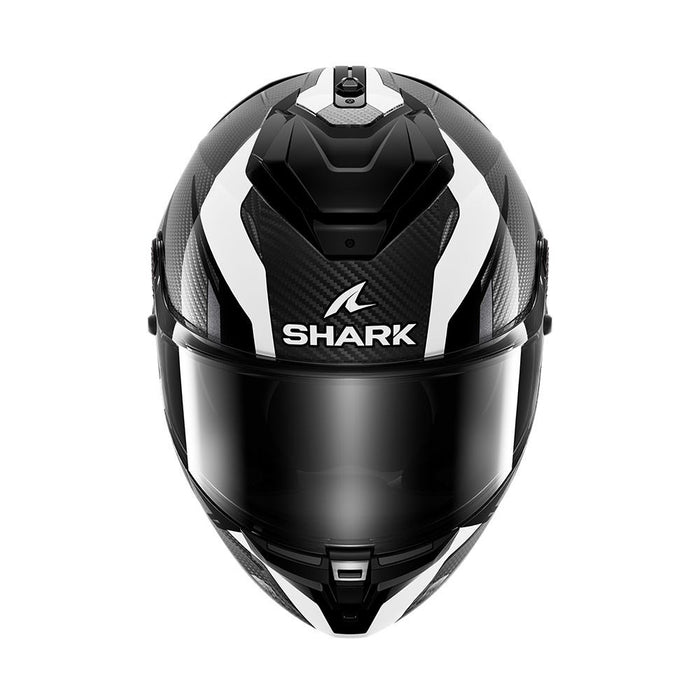 Shark Spartan Gt Pro Kultram Carbon White Black Top Two Moto