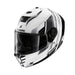 Shark Spartan Rs Byhron Wht Blk Chr Top Two Moto