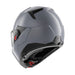 Shark Oo Dark Shadow Silver + Visor Top Two Moto