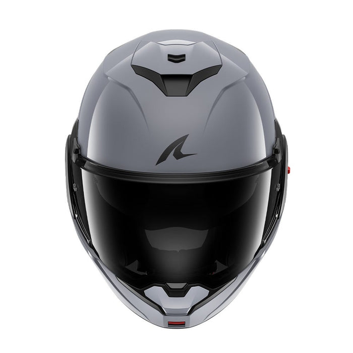 Shark Oo Dark Shadow Silver + Visor Top Two Moto