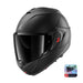 Shark Oo Dark Shadow Mat Black + Visor Top Two Moto