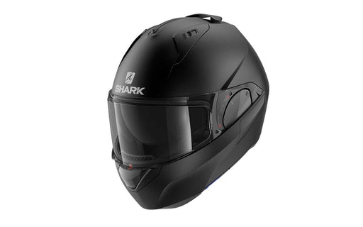 Shark Evo Es Blank Mat Blk Top Two Moto