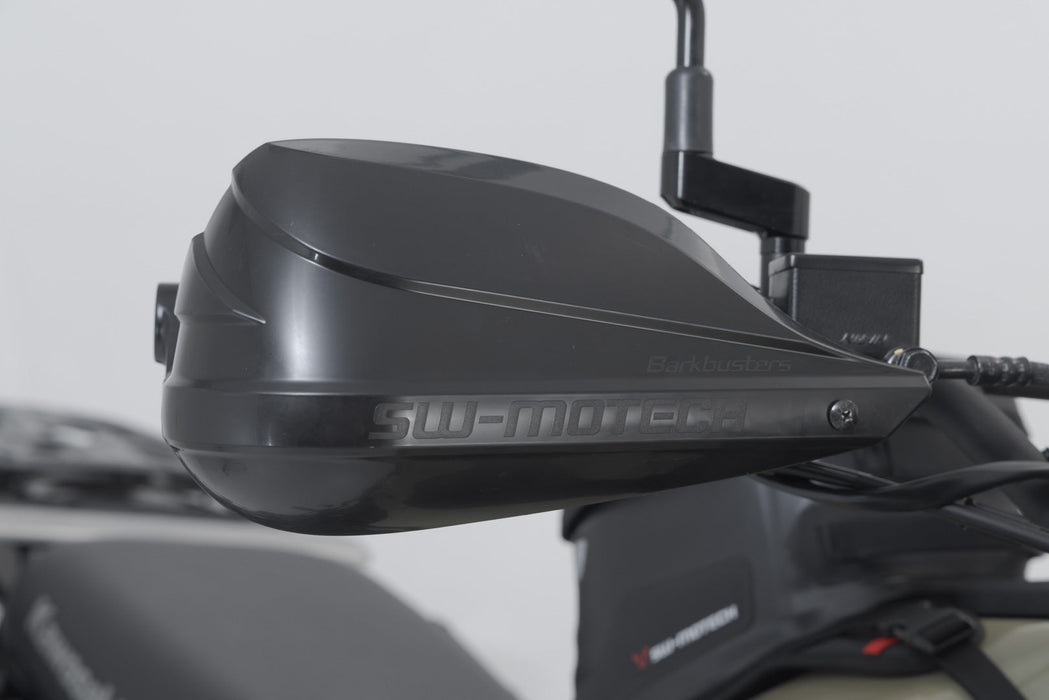 BBSTORM handguard kit - Black. Kawasaki KLR 650 (22-). SW-Motech