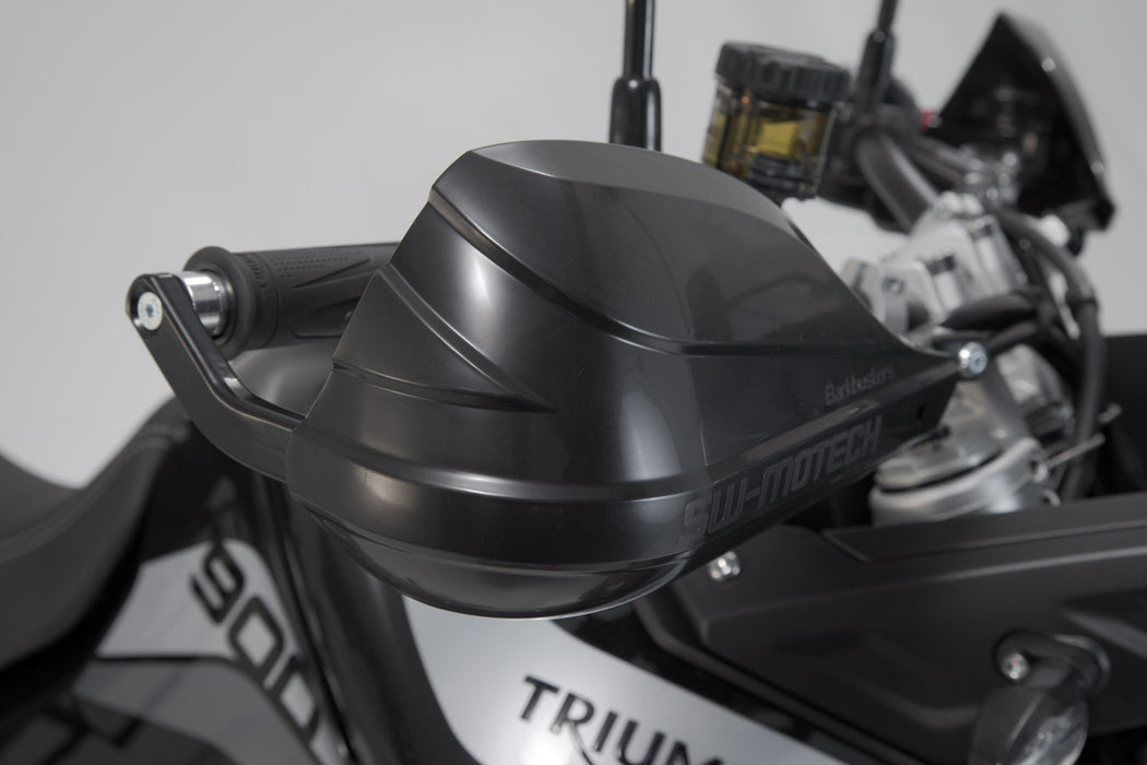 BBSTORM Handguard-Kit - Black. Triumph Tiger 900/ GT/ Rally/ Pro (19-23). SW-Motech