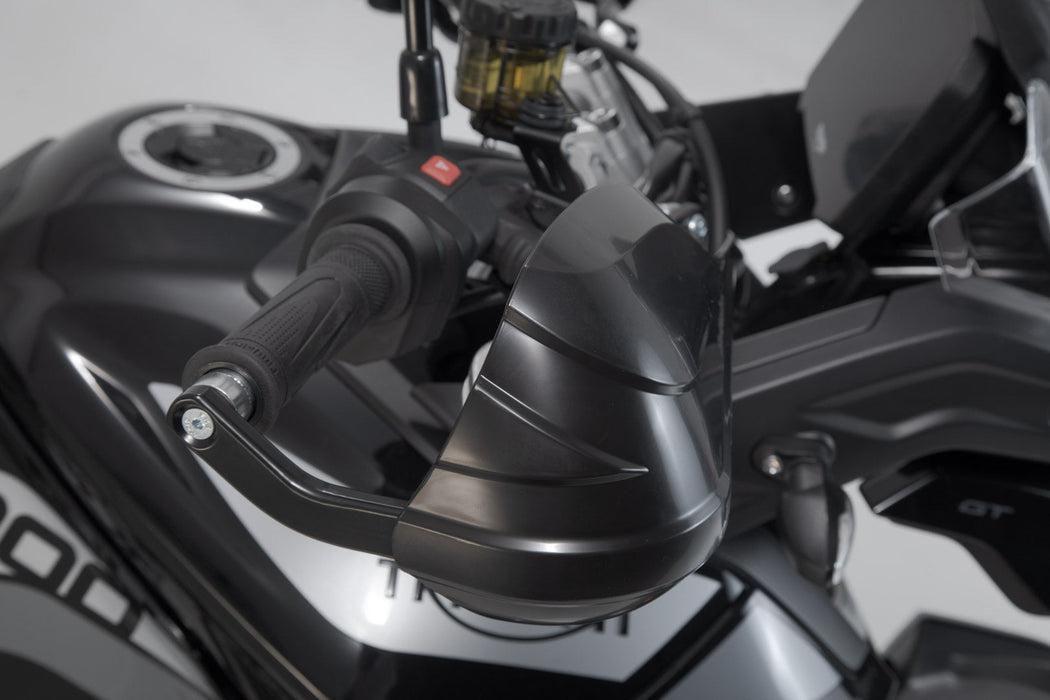 BBSTORM Handguard-Kit - Black. Triumph Tiger 900/ GT/ Rally/ Pro (19-23). SW-Motech