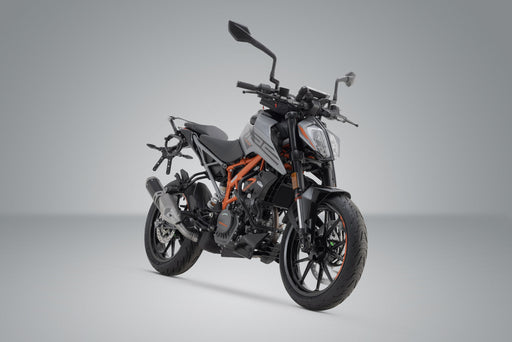 SLC side carrier left - KTM 125 / 390 Duke (17-23). SW-Motech