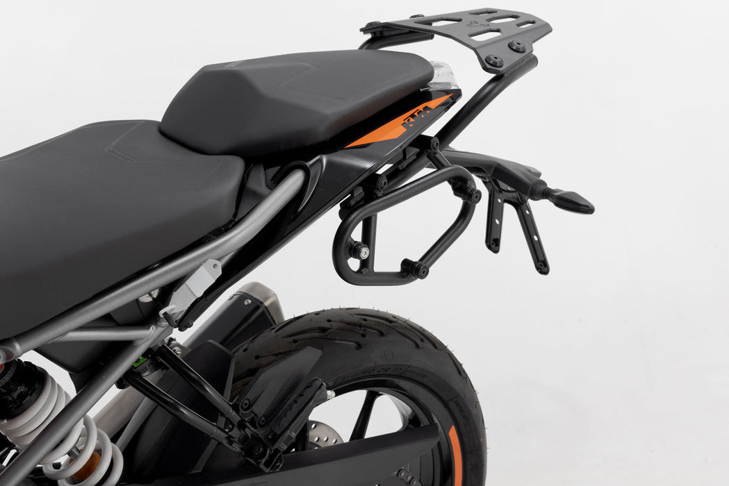 SLC side carrier left - KTM 125 / 390 Duke (17-23). SW-Motech