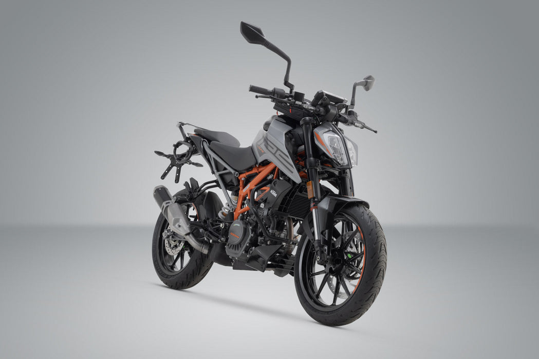 SLC side carrier right - KTM 125 / 390 Duke (17-23). SW-Motech