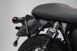Adapter for SLC side carrier left - For Bonneville T100/120 (15-) w/o pass. grab rail. SW-Motech