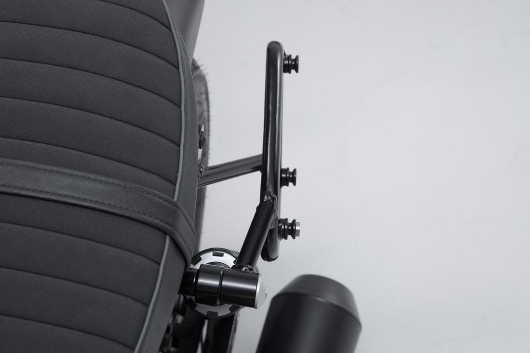 SLC side carrier left - Moto Guzzi V9 Roamer/Bobber (15-). SW-Motech
