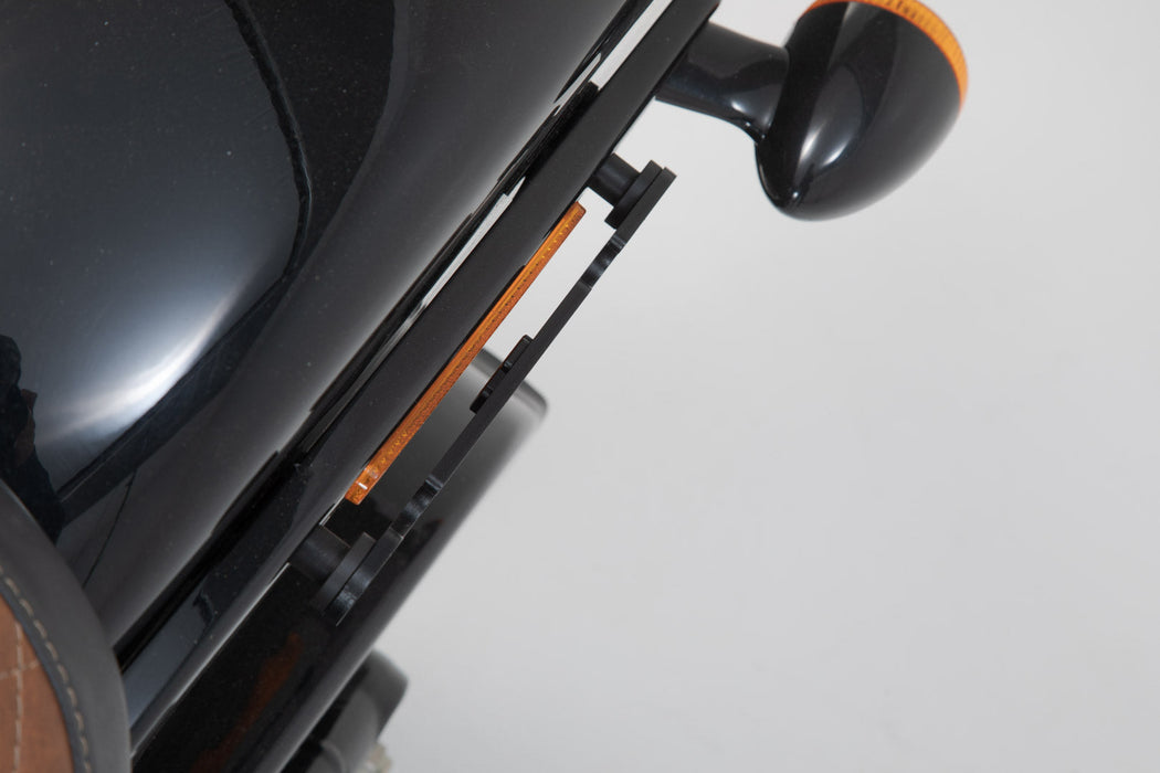 SLH side carrier LH2 left - Softail Str. Bob (17-),Standard (20-). For LH2. SW-Motech