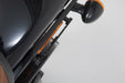SLH side carrier LH2 left - Softail Str. Bob (17-),Standard (20-). For LH2. SW-Motech