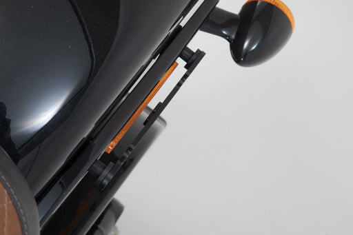 SLH side carrier LH2 left - Softail Str. Bob (17-),Standard (20-). For LH2. SW-Motech