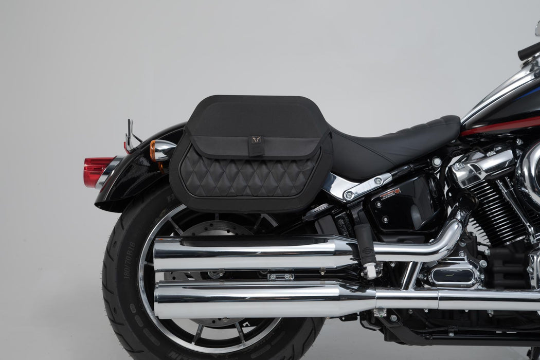 SLH side carrier LH1 right - Harley-Davids. Softail Low Rider/S (17-). For LH1. SW-Motech