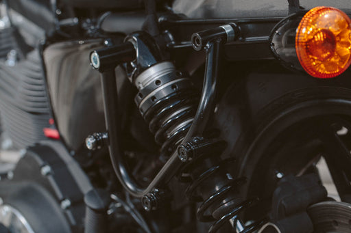 SLC side carrier left - Harley Sportster models (04-). SW-Motech
