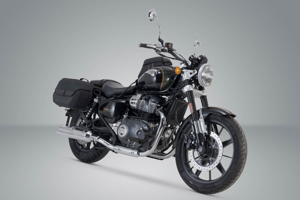 SLH side carrier LH1 left - Royal Enfield Super Meteor 650 (22-). SW-Motech