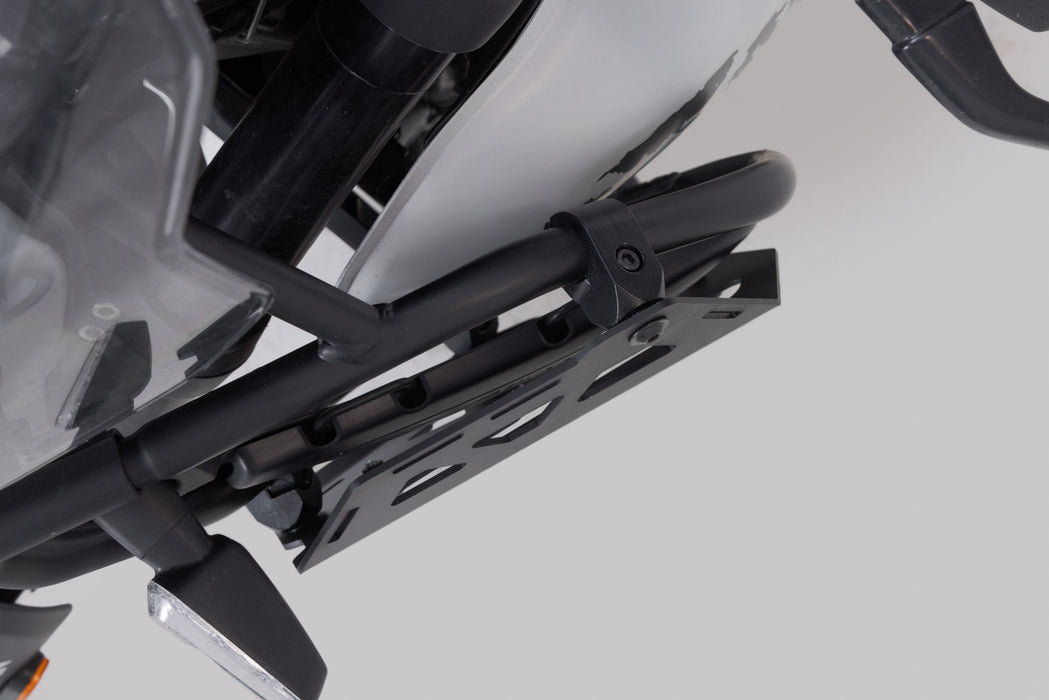 SLC side carrier left for original crash bars - Royal Enfield Himalayan 450 (23-). SW-Motech