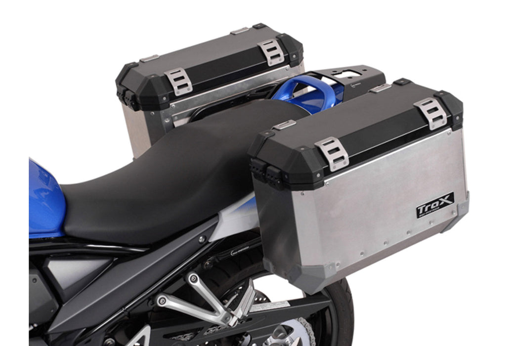 EVO side carriers - Black. Suzuki GSF650/650S/1200/1250,GSX650/1250F. SW-Motech