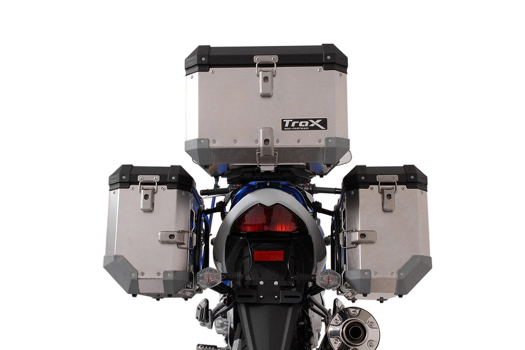 EVO side carriers - Black. Suzuki GSF650/650S/1200/1250,GSX650/1250F. SW-Motech