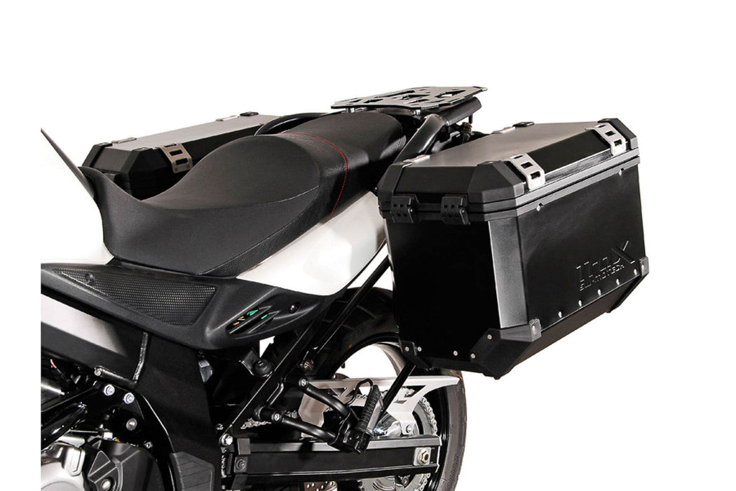 EVO side carriers - Black. Suzuki DL 650 (11-16). SW-Motech