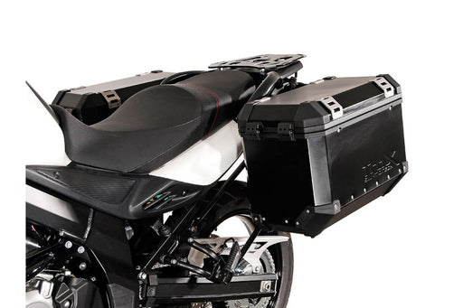 EVO side carriers - Black. Suzuki DL 650 (11-16). SW-Motech