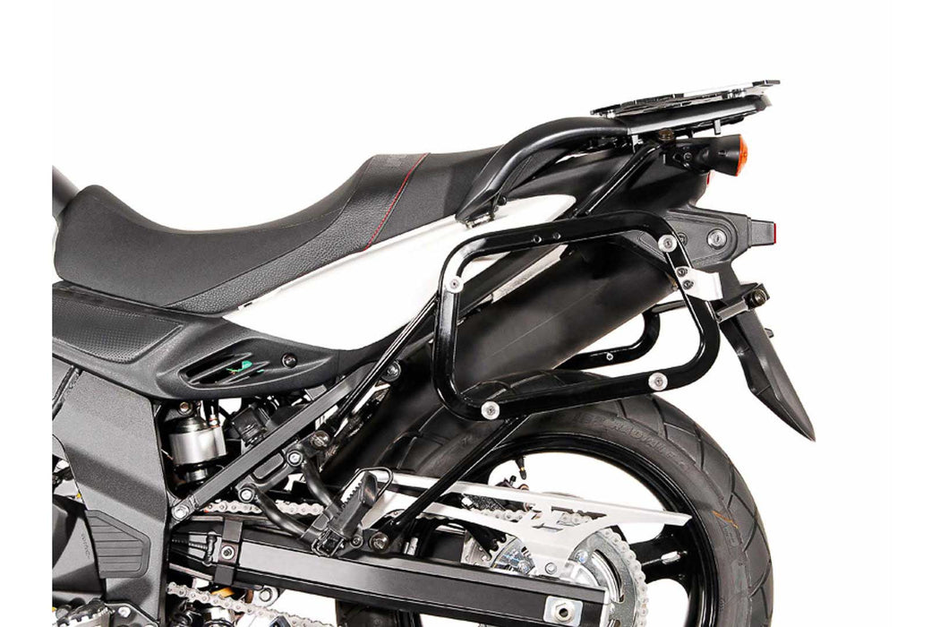 EVO side carriers - Black. Suzuki DL 650 (11-16). SW-Motech