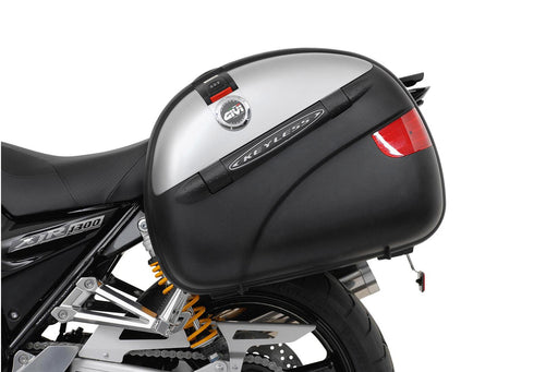 EVO side carriers - Black. Yamaha XJR 1200 (95-99) XJR 1300 (98-14). SW-Motech