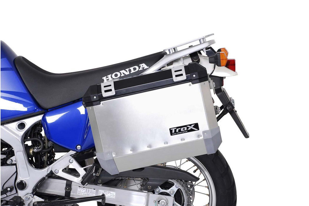 EVO side carriers - Black. Honda XRV750 Africa Twin (92-03). SW-Motech