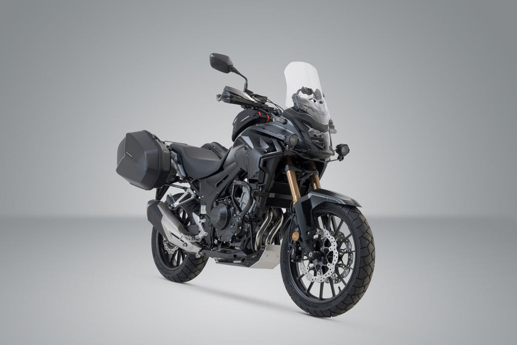 AERO ABS side case system - 2x25 l. Honda CB500X, CB500F, CBR500R,NX500. SW-Motech