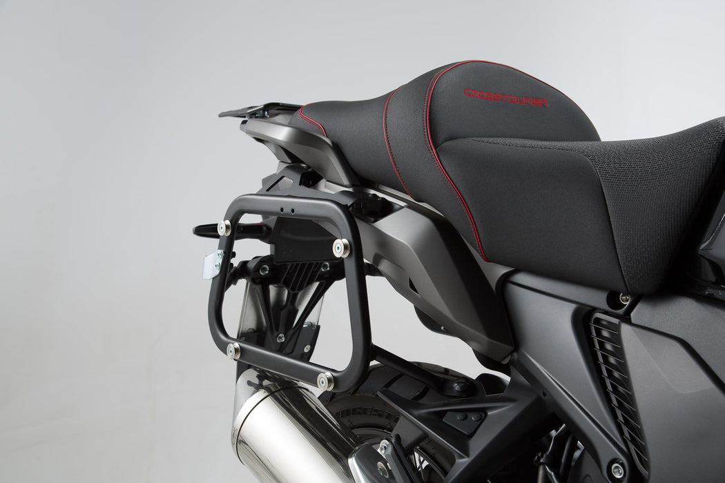 TRAX ADV aluminium case system - Black. 37/37 l. Honda Crosstourer (11-). SW-Motech