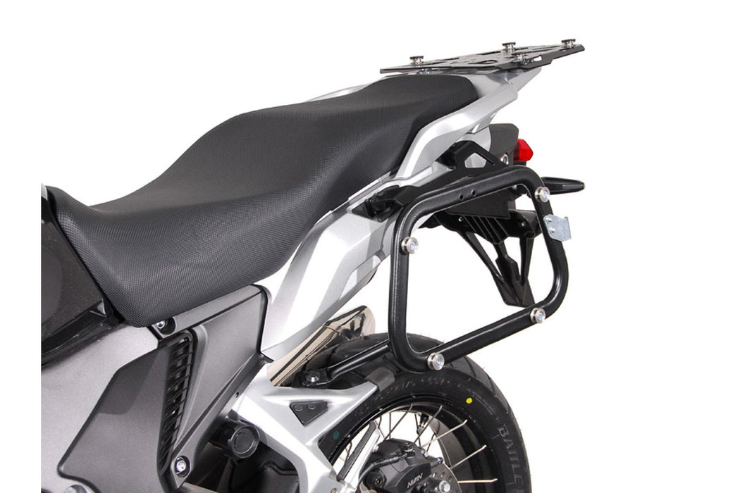 TRAX ADV aluminium case system - Black. 45/45 l. Honda Crosstourer (11-). SW-Motech