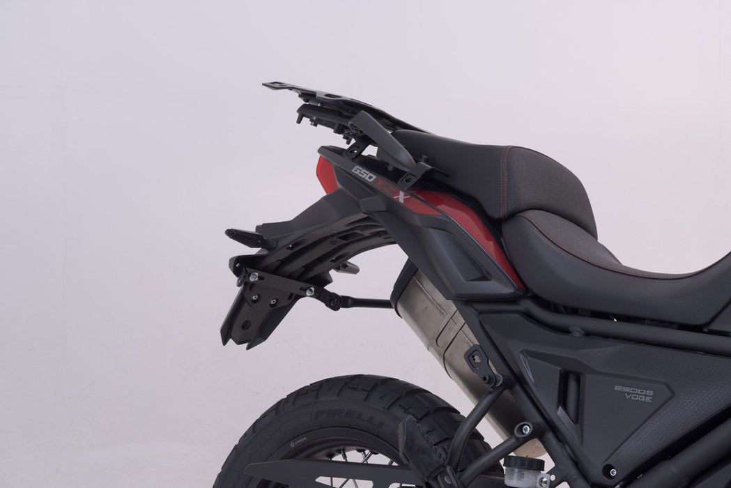 PRO side carrier - Black. Voge 650 DSX (22-). SW-Motech