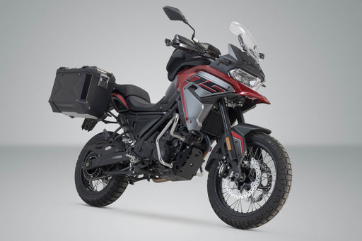 TRAX ADV aluminium case system - Black. 37/45L. Voge 650 DS/X (22-). SW-Motech