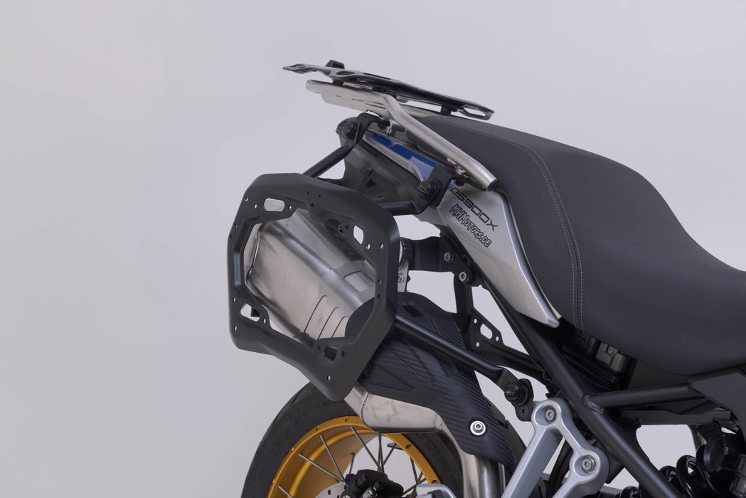 TRAX ADV aluminium case system - Black. 45/37 l. Voge DS900X (23-). SW-Motech