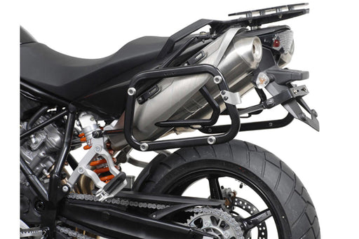 EVO side carriers - Black. KTM 990 SM / SM-T / SM-R / 950 SM SW-Motech