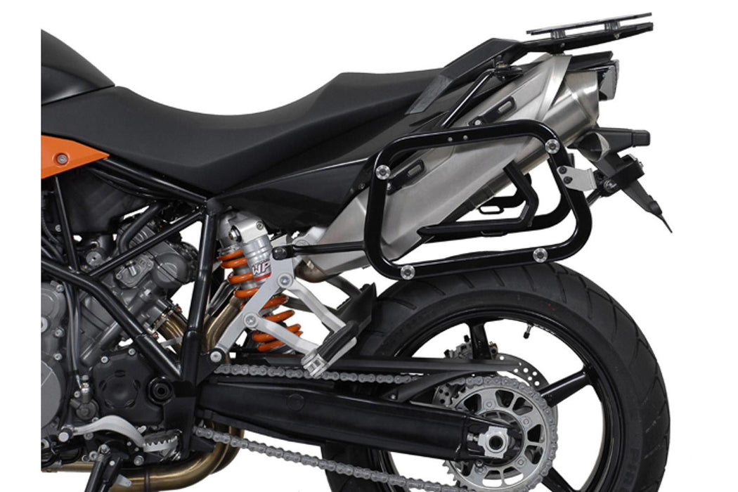 EVO side carriers - Black. KTM 990 SM / SM-T / SM-R / 950 SM SW-Motech
