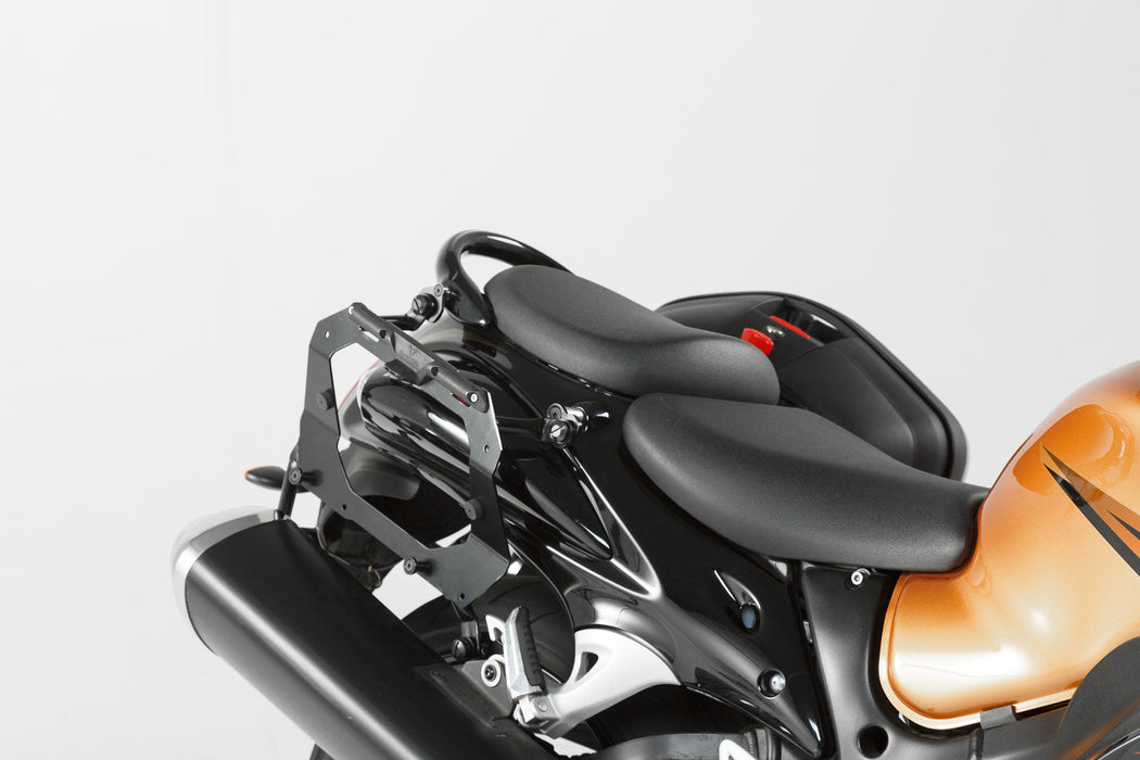 EVO profile carrier - Black. Suzuki GSX 1300 R Hayabusa (08-20). SW-Motech