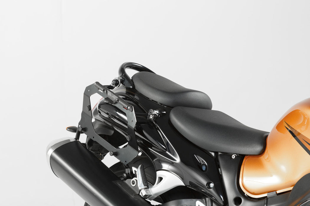 EVO profile carrier - Black. Suzuki GSX 1300 R Hayabusa (08-20). SW-Motech