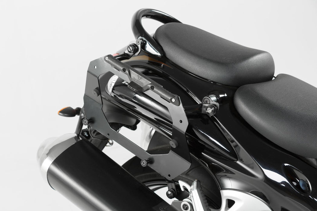 EVO profile carrier - Black. Suzuki GSX 1300 R Hayabusa (08-20). SW-Motech