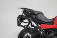 PRO side carriers - Black. Yamaha Tracer 9 / GT (20-) / GT+ (22-). SW-Motech
