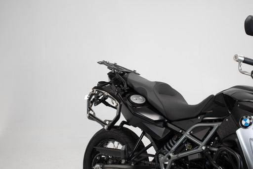TRAX ADV aluminium case system - Black. 37/45 l. BMW F 800 / 700 / 650 GS (07-18). SW-Motech