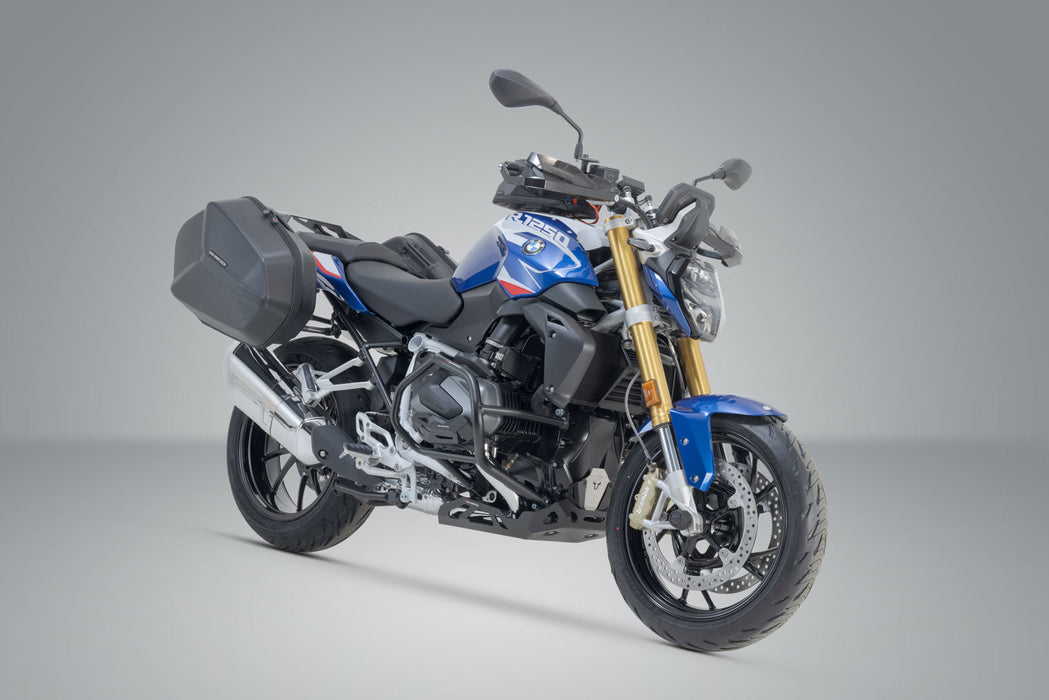 AERO ABS side case system - 2x25 l. BMW R1200 R/RS (14-18), R1250 R/RS (18-). SW-Motech