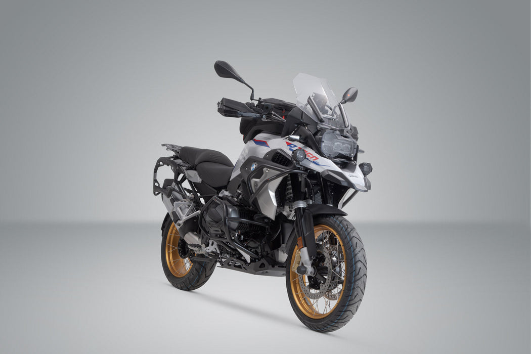 PRO side carrier - Black. BMW R1200GS (12-18), R1250GS (18-). SW-Motech