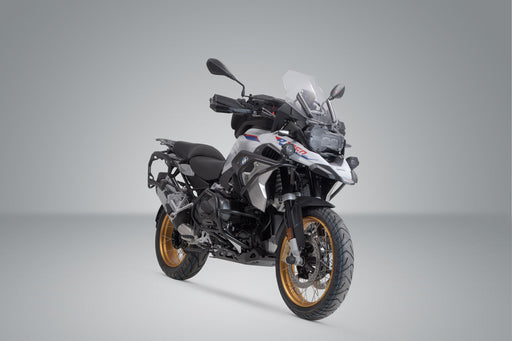 PRO side carrier - Black. BMW R1200GS (12-18), R1250GS (18-). SW-Motech