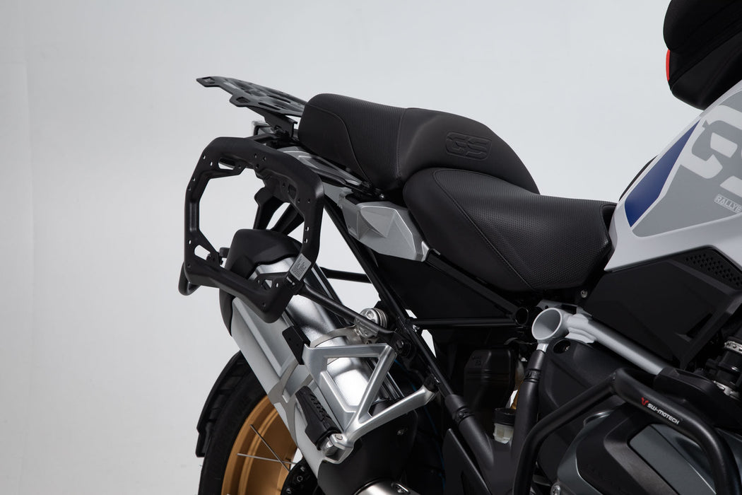 PRO side carrier - Black. BMW R1200GS (12-18), R1250GS (18-). SW-Motech
