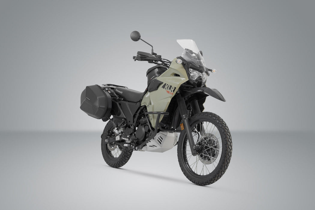 AERO ABS side case system - 2x25 l. Kawasaki KLR650 (08-18). SW-Motech