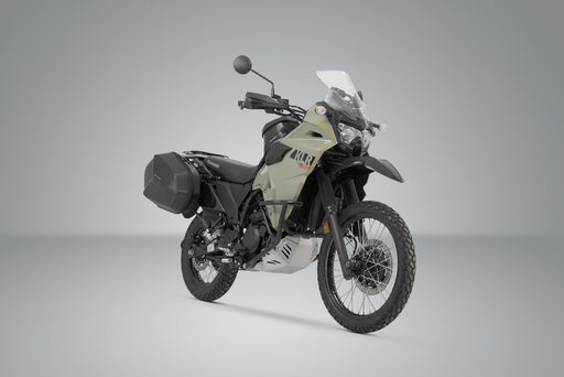 AERO ABS side case system - 2x25 l. Kawasaki KLR650 (08-18). SW-Motech