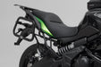 TRAX ADV aluminium case system - Black. 45/45 l. Kawasaki Versys 650 (14-). SW-Motech