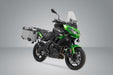 TRAX ADV aluminium case system - Silver. 45/45 l. Kawasaki Versys 650 (14-). SW-Motech